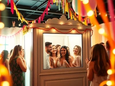 Machen Sie Ihre Messe unvergesslich mit der KI Fotobox Messe