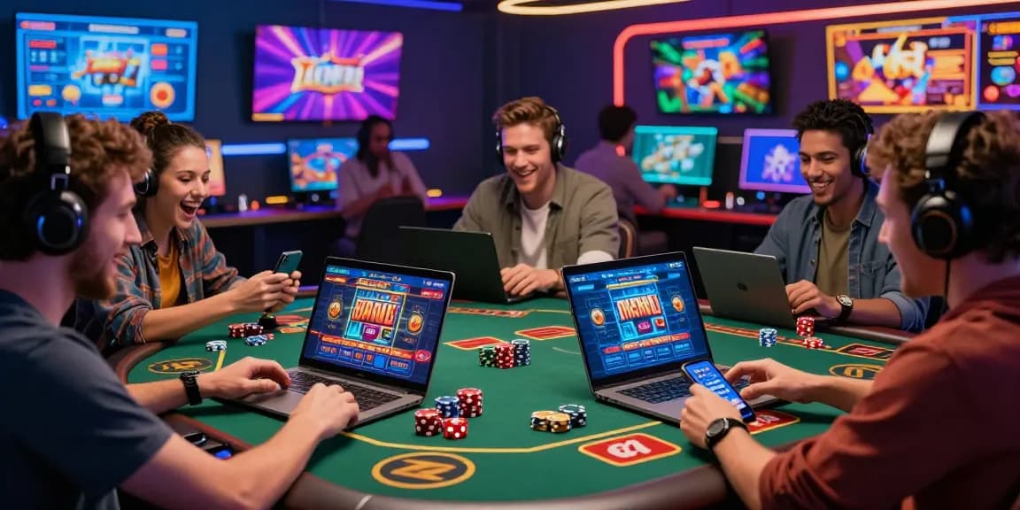 Engaged players at https://gemwin.pics/ enjoy diverse online casino games in a vibrant virtual setting.
