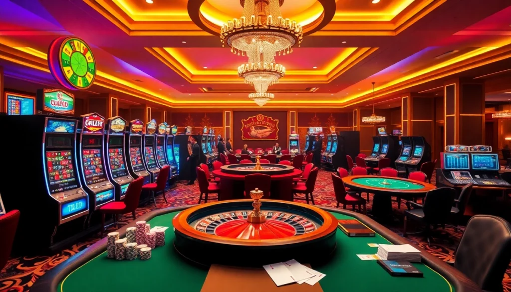 Experience the excitement at gamebaidoithuong.trading with vibrant casino gaming visuals.